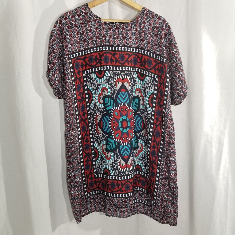 Azbro Large patterned tunic